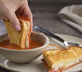 Pepperoni Pizza Grilled Cheese image