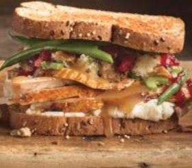 Thanksgiving Leftover Turkey Sandwiches image