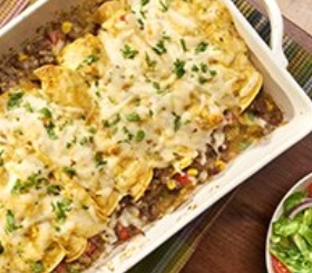 Sweet Corn & Beef Enchiladas image