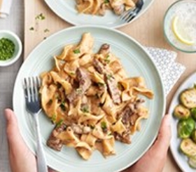 Instant Pot® Easy Beef Stroganoff image