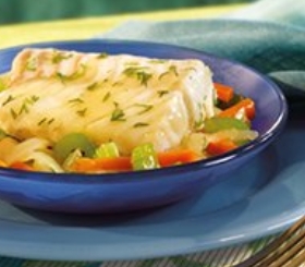 Poached Fish Fillets image