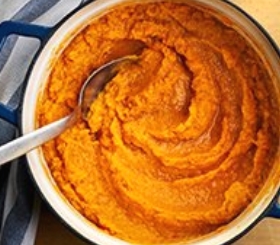 Mashed Sweet Potatoes image