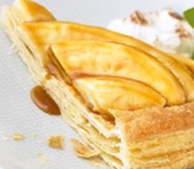 Bananas Foster over Puff Pastry image
