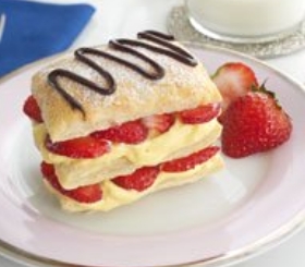 Mini Strawberry Napoleons image