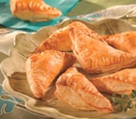Mushroom & Bacon Triangles image