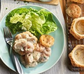 Shrimp & Scallops  Au Gratin image