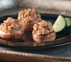 Savory Stuffed Mushrooms image
