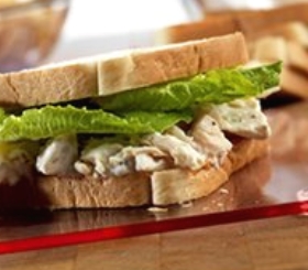 Caesar Chicken Salad Sandwiches image