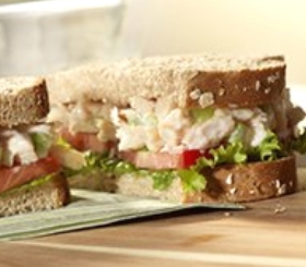Lowfat Chicken Salad Sandwiches image