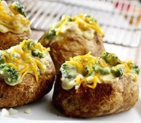Chunky Chicken Broccoli Cheese Potato Topper image