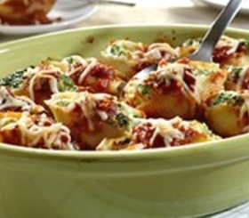 Broccoli & Cheese Stuffed Shells image