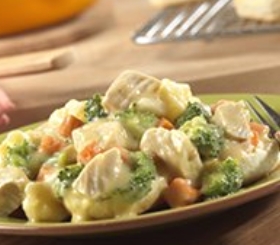 2-Step Inside-Out Chicken Pot Pie image