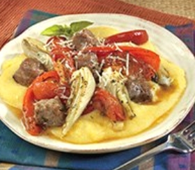 Italian Sausage & Vegetable Roast image