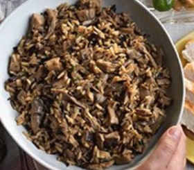 Wild Mushroom Rice Pilaf image