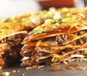 Cheesy Enchilada Stack image