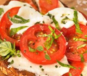 Range-Top Margherita-Style Pizza image