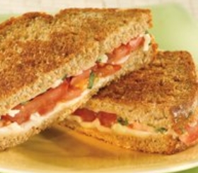 Grilled Mozzarella Tomato Sandwiches image