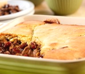 Beefy Cornbread Casserole image