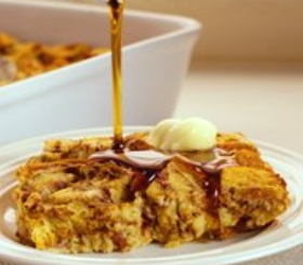 Cinnamon Swirl Baked French Toast image