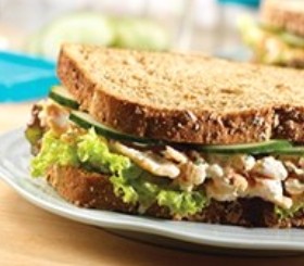 Spring Salmon Salad Sandwiches image