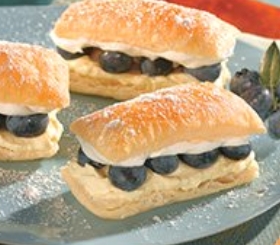Lemon Blueberry Petite Napoleons image