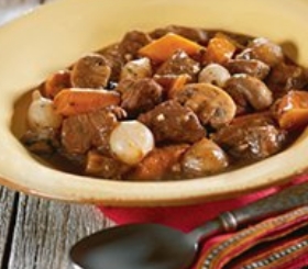 Slow Cooker Beef & Mushroom Stew image