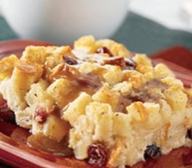 Cranberry Apple Bread Pudding image