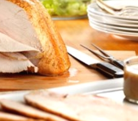 Roasted Turkey Breast with Herbed au Jus image