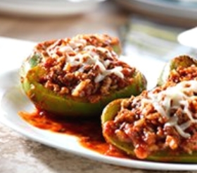 Good-For-You Stuffed Peppers image