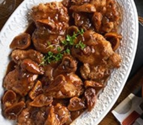 Savory Chicken Thighs with Figs image