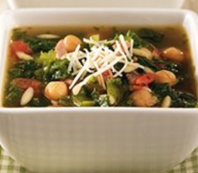 Escarole Soup with Chickpeas image