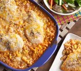 Southwestern Chicken & Rice Casserole image