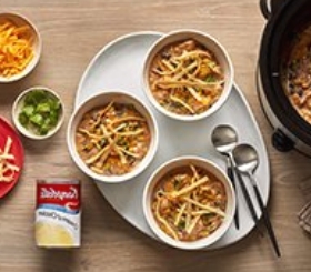 Slow Cooker Chicken Tortilla Soup image